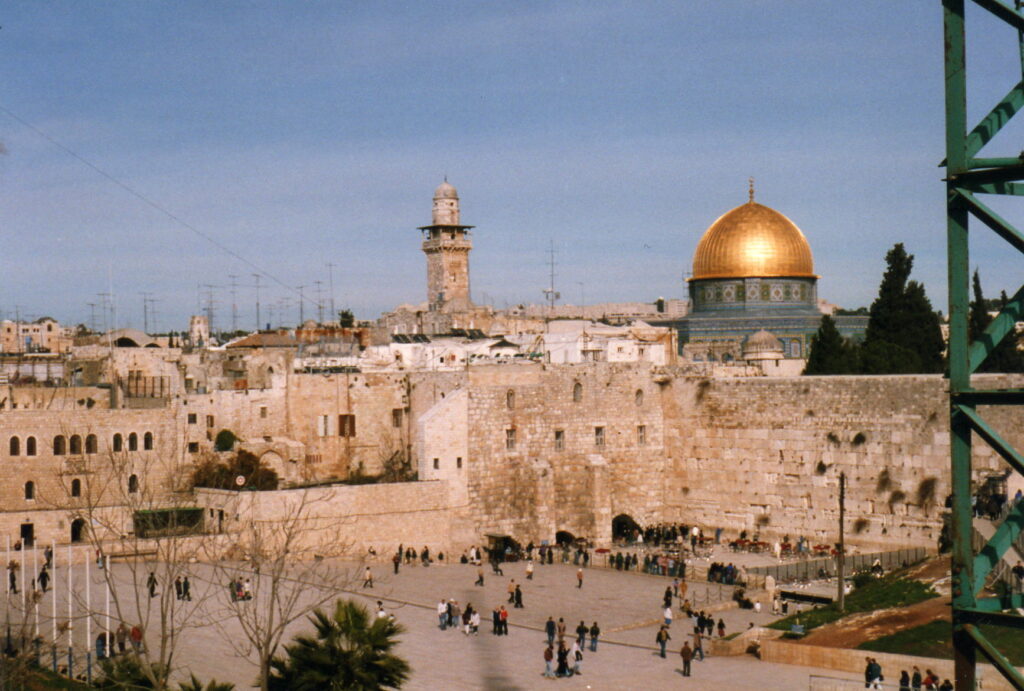 Ye Are Yet Carnal 1 The Western Wall in Jerusalem, showing the massive lower courses of ancient foundation stones