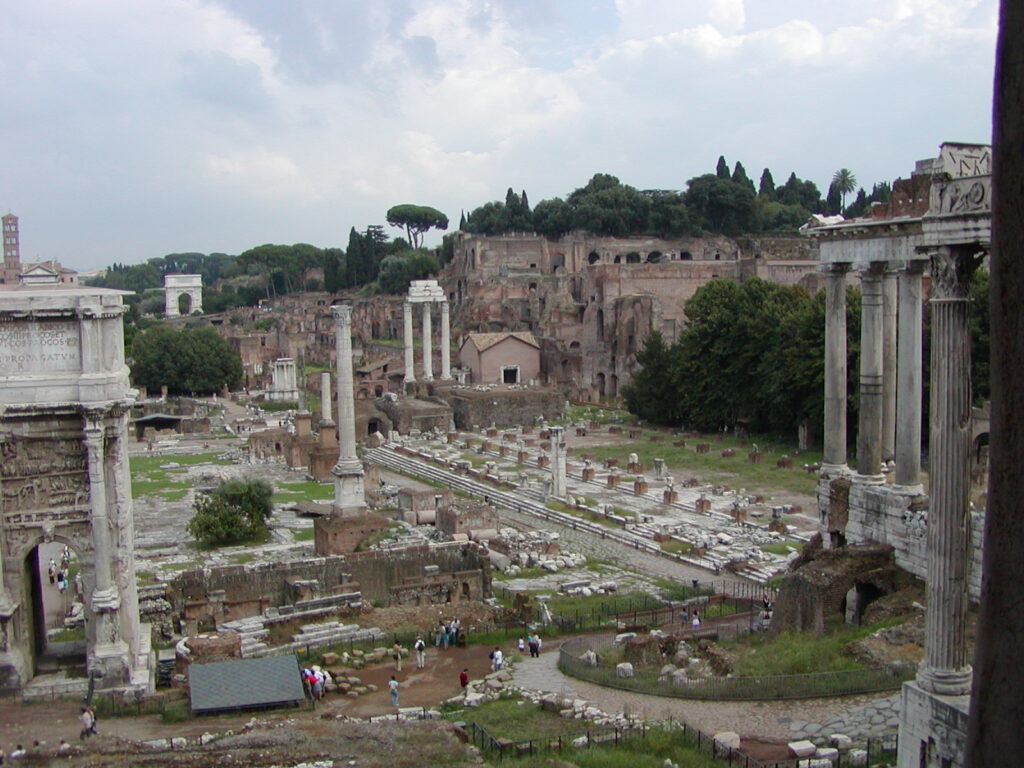 Know Ye Not That The Saints Shall Judge The World 1 The ruins of the Basilica Julia in the Roman Forum, where Roman civil lawsuits were heard