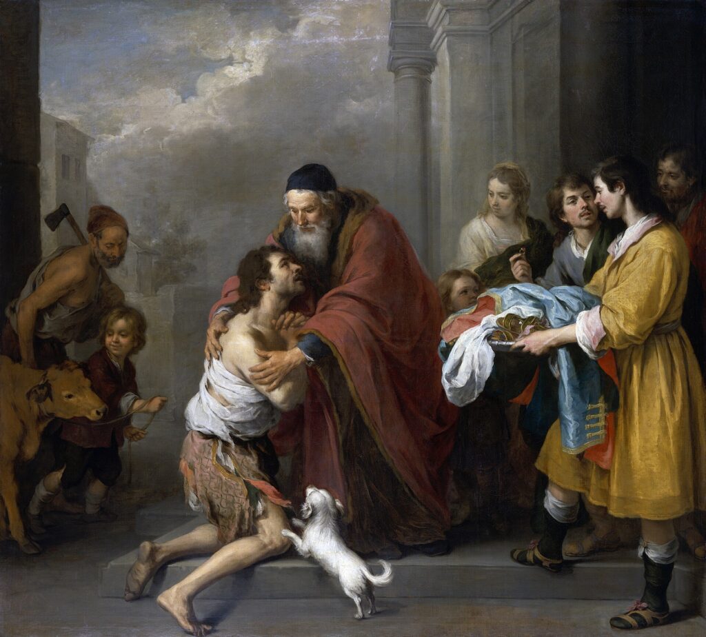 I Wrote Unto You With Many Tears 1 Murillo's painting of the return of the prodigal son