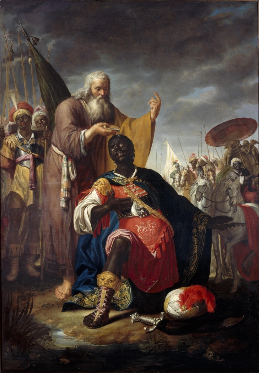 He Went On His Way Rejoicing 1 Abraham Bloemaert’s The Baptism of the Eunuch — Philip baptizing the Ethiopian official beside the chariot