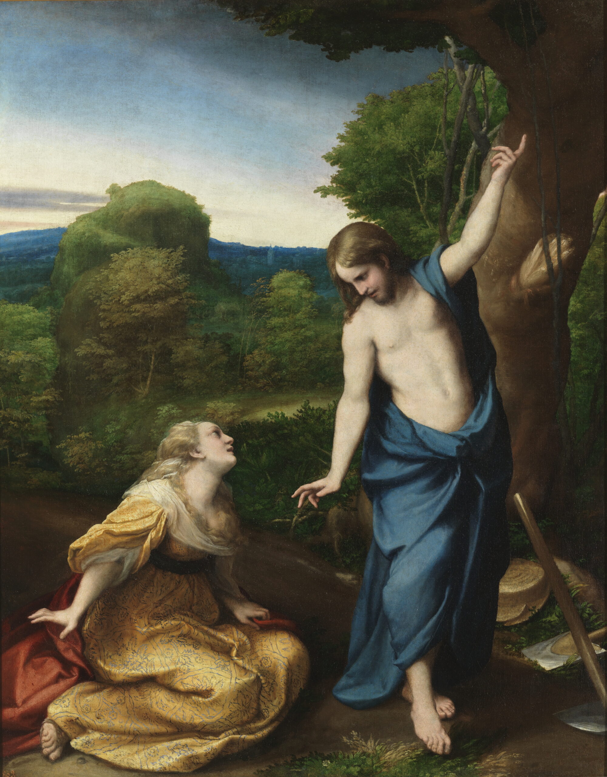 My Lord And My God 1 Correggio’s Noli Me Tangere — the risen Christ and Mary Magdalene at the empty tomb