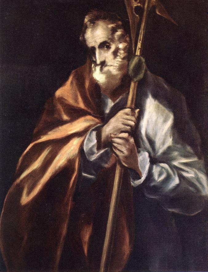 The Apostle Jude (Thaddeus), by El Greco, c. 1610-1614