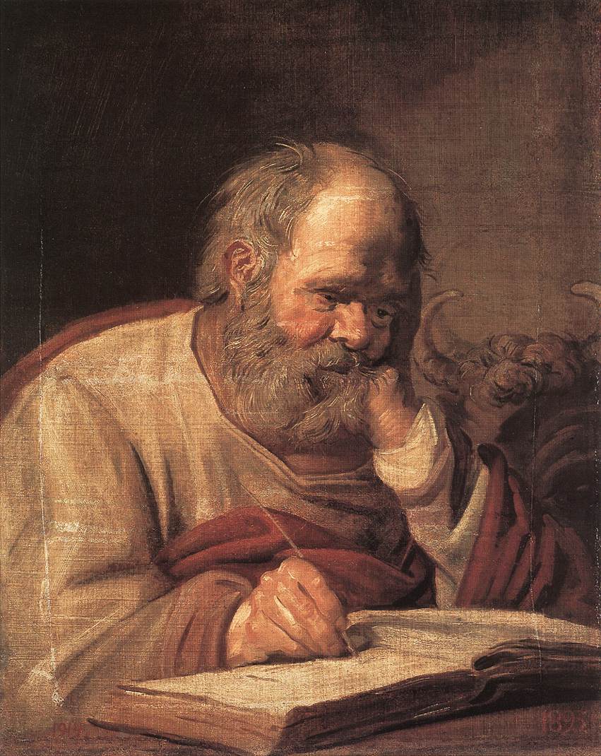St. Luke, by Frans Hals, c. 1625