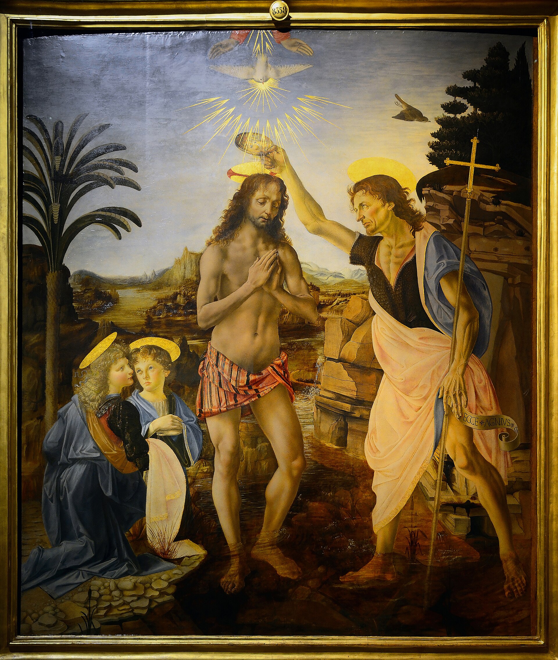 The Wages Of Sin Is Death 1 Andrea del Verrocchio and Leonardo da Vinci's painting of the Baptism of Christ