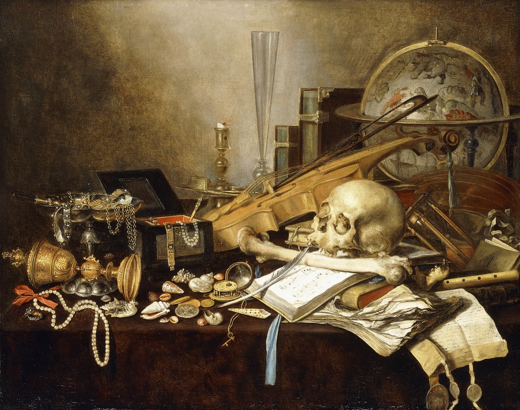 The Daughters Of Zion, And The Branch 1 Pieter Claesz's vanitas still life with a jewelry box and ornaments -- the finery of the daughters of Zion taken away (Isaiah 3:18-24)