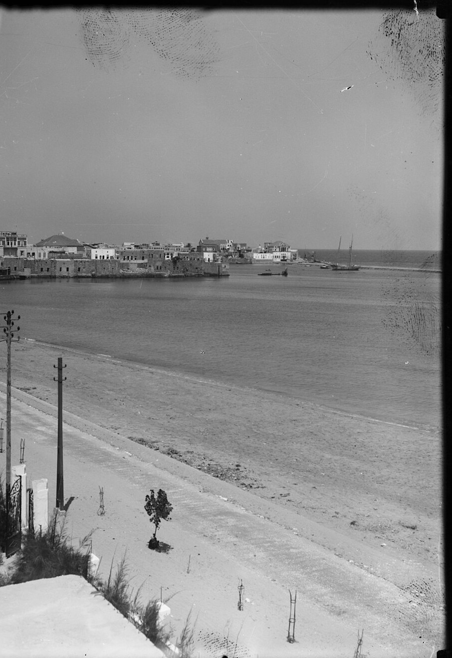 The Burden Of Tyre 1 A Matson Collection photograph of Tyre on the sea coast -- "the crowning city, whose merchants are princes" (Isaiah 23:8)