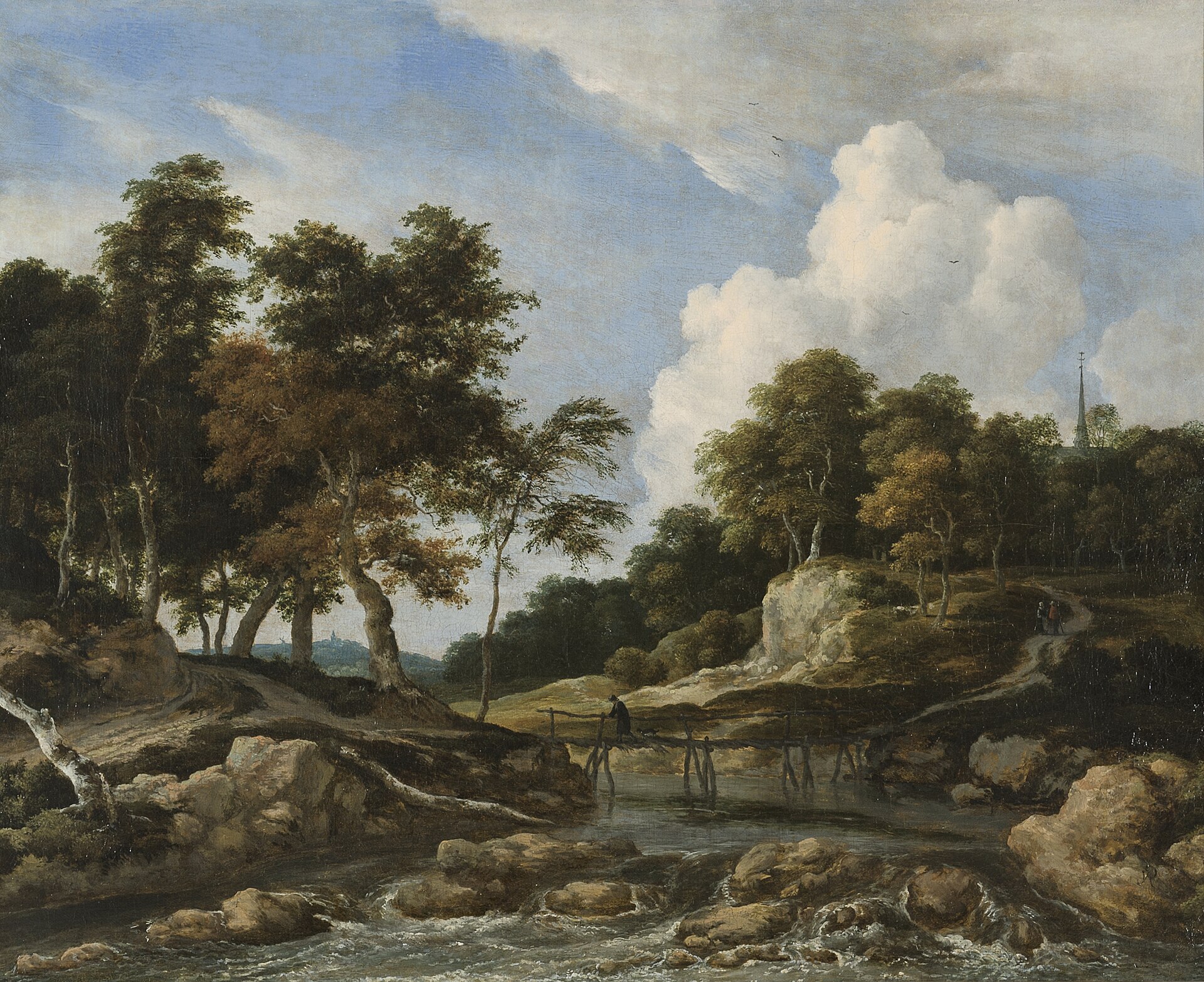 O That Thou Hadst Hearkened 1 Jacob van Ruisdael's wooded river landscape -- "then had thy peace been as a river" (Isaiah 48:18)