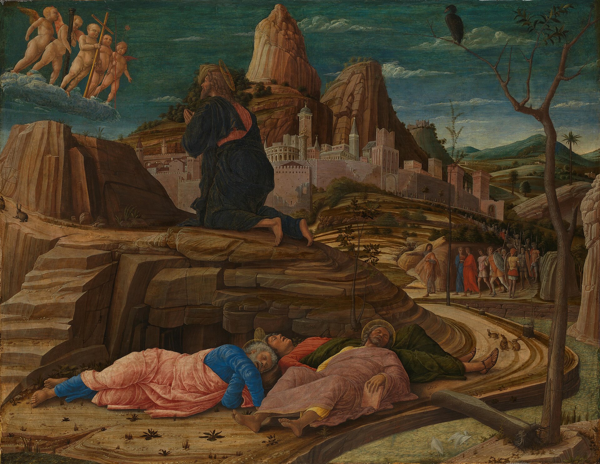 The Cup Of Trembling 1 Andrea Mantegna's Agony in the Garden, Christ praying over the cup -- "I have taken out of thine hand the cup of trembling" (Isaiah 51:22)